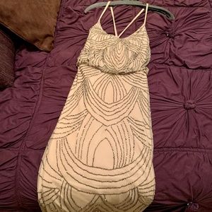 Adrianna Papell Beaded Dress Size 4